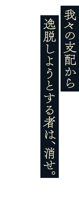 ならば見届けましょう、運命の行く末を